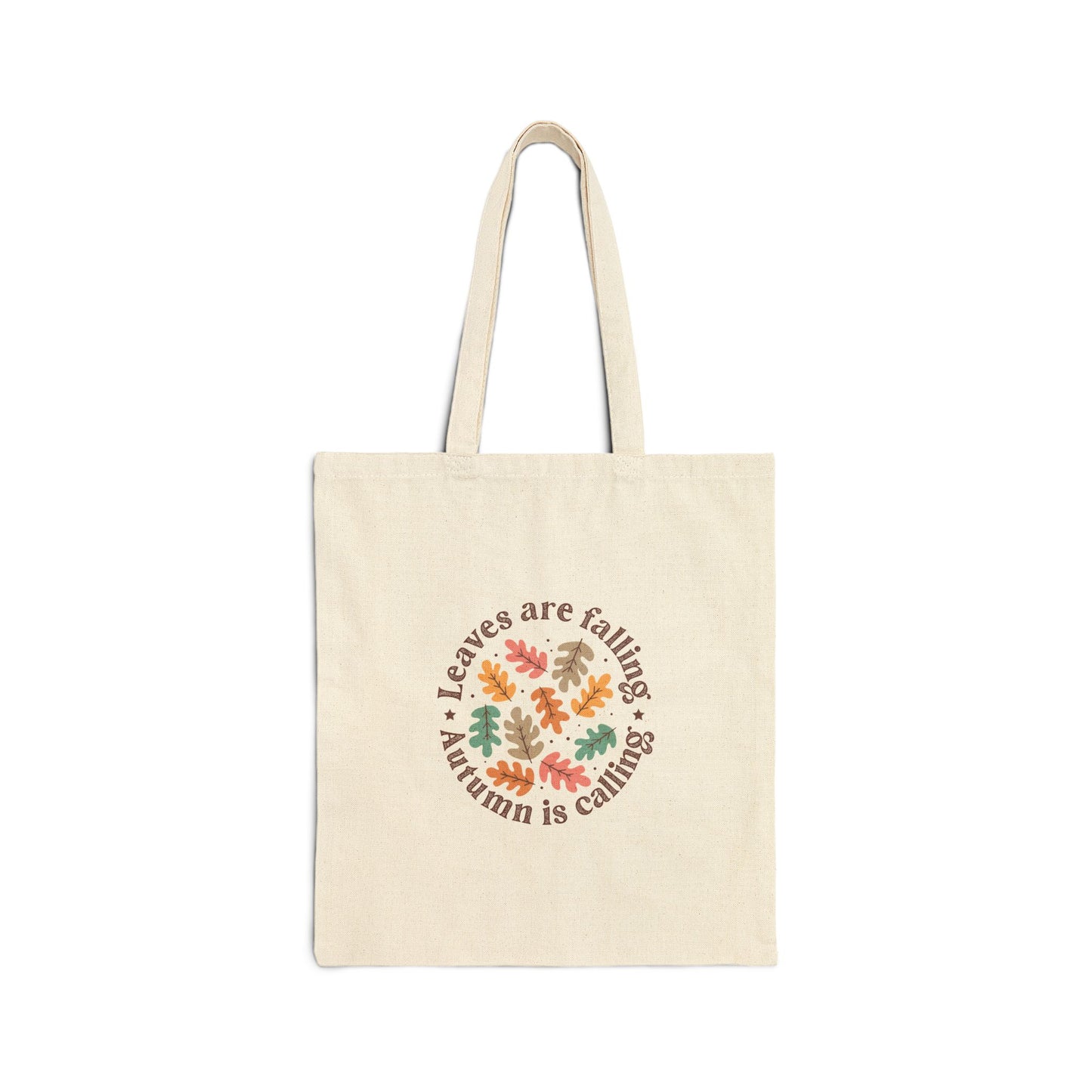Autumn Cotton Canvas Tote Bag
