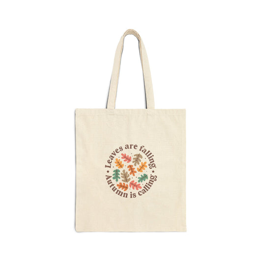 Autumn Cotton Canvas Tote Bag